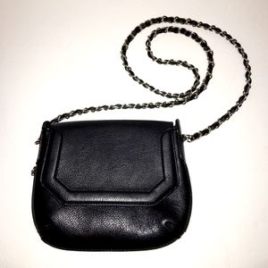 Urban Expressions Vegan Leather Chain Crossbody Bag